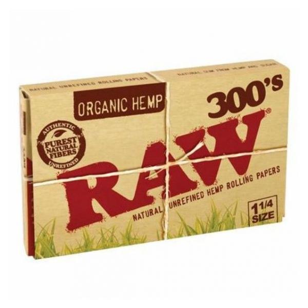 RAW BLOC 300 1 1/4 ORGANICO (40 LIB/300PAPEL)