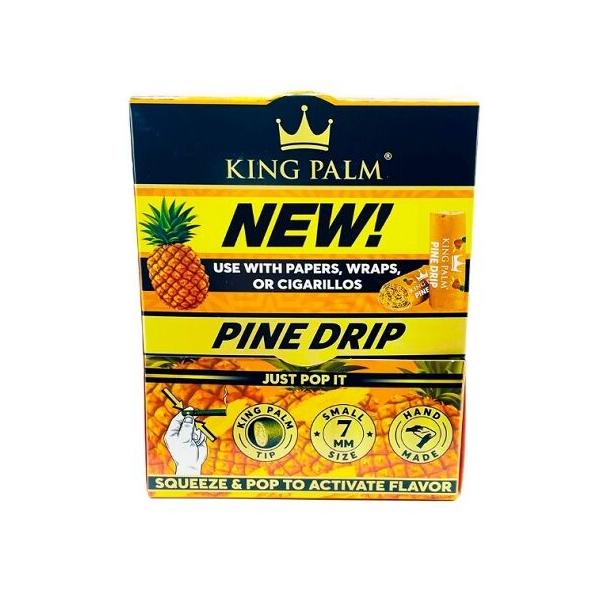 KING PALM FLAVOR TIPS PINE DRIP 7MM