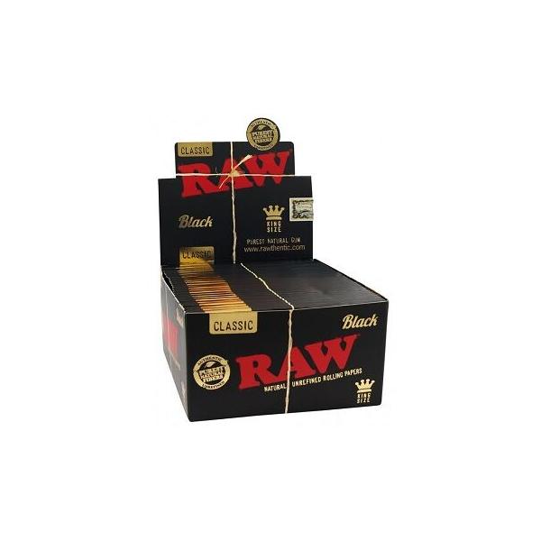 RAW BLACK KING SIZE 50 LIBRILLOS